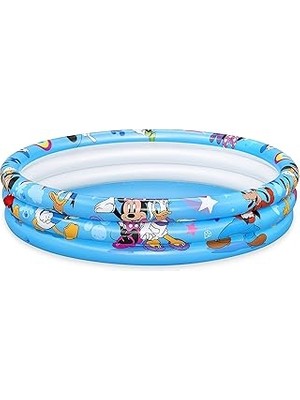 Indispensablely Disney Junior Mickey - Friends Çocuk Havuzu, Çap 122 x 25 Cm, Yuvarlak