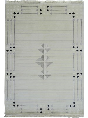 Kilim Co. Yünden El Dokuma Modern Tasarım Nepal Halısı