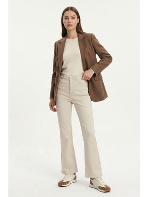 Rays Taş Likralı Palazzo Pantolon 807