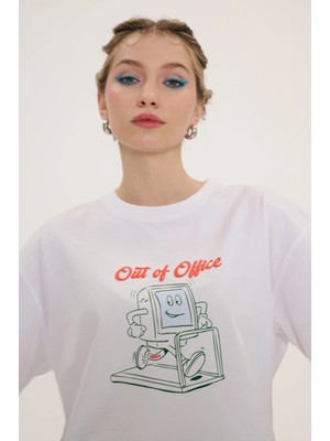 More Active Bahama Oversıze Grafik T-Shırt