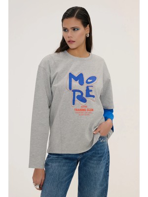 More Active Leroy Organik Pamuk Oversize T-Shırt