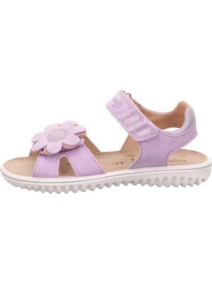 Superfit Sparkle Kız Çocuk Sandalet Çiçekli - Lila 009015-8500