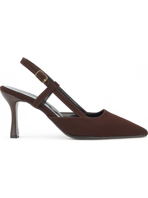 Ziya, Kadın Topuklu Ayakkabı 1611060Z3600 Kahve