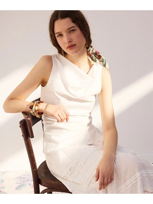 İpekyol Büzgülü Tişört IS1260070185002