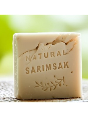 Doğal Sarımsak Sabunu – Doğal Antiseptik, Parlak Cilt (125 Gr, 2'li)