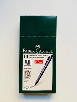 Faber-Castell Econ Mekanik Uçlu Kurşun Kalem 0,7 mm 10'lu