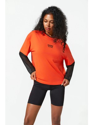 More Active Mira Sport Oversize Uzun Kollu T-Shırt