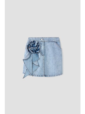 Lia Lea Bg Store Kız Çocuk Denim Etek