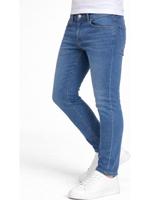 Denim Loni Black Wood Erkek Slim Fit Jean Pantolon - 7568
