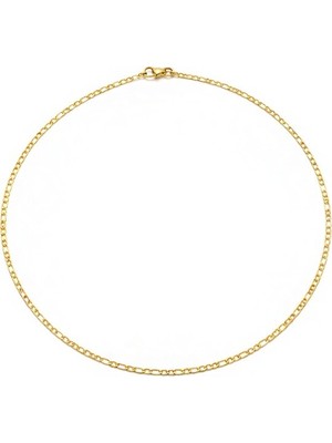 Brezza Lusso Jewelry Figora Model Çelik Sade Zincir Kadın Kolye