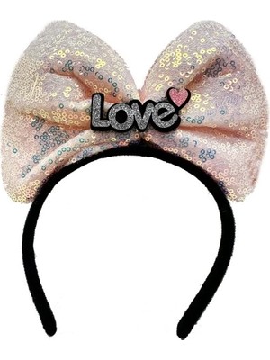 LED Işıklı Love Taç