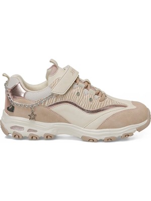 Kinetix Glımt F 6fx Krem Kız Çocuk Sneaker
