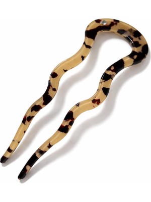 New Obsessions Lüks Fransız Kemik Handmade Topuz Tokası