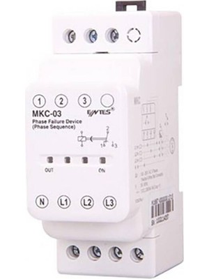 Entes MKC03 Motor Koruma Rölesi