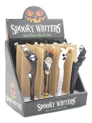 Polyester Tükenmez Kalem Cadılar Bayramı Temalı