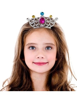 Gümüş Taraklı Prenses Tacı 2 No