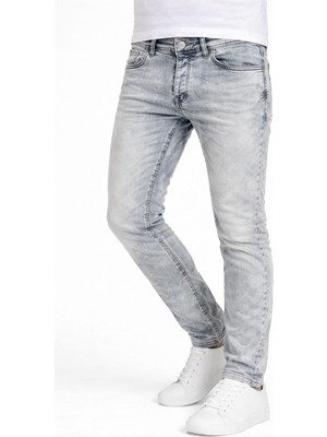 Denim Loni Black Wood Erkek Slim Fit Jean Pantolon - 7568