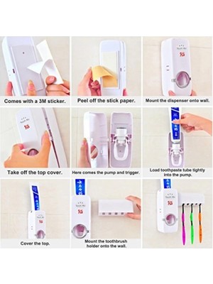 Diş Macunu Sıkacağı Fırçalık