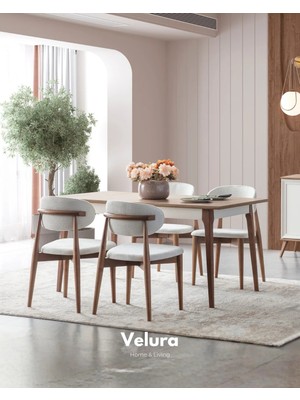 Velura Home & Living Sion Açılır Yemek Masası (Sadece Masa)
