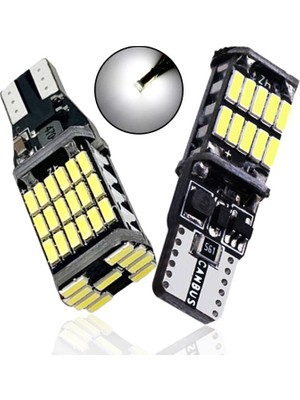 PINUKS Ampul T15 LED 45 Smd LED Canbus Beyaz 12V-24V   ( 003577 ) Takım