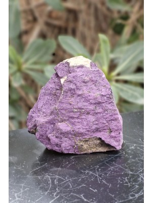 Pozitif Doğal Taş Doğal Purpurit Taşı Nadir Parça PP10