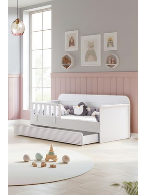 Setay Yavrulu Karyola, Vizyon Yavrulu Montessori Karyola - Beyaz