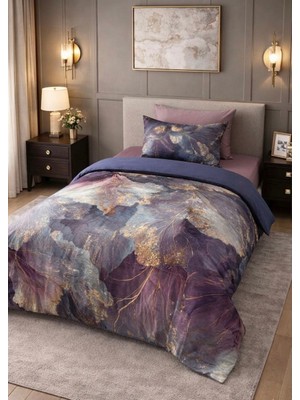 Pamuk Saten Tek Kişilik Nevresim Takımı