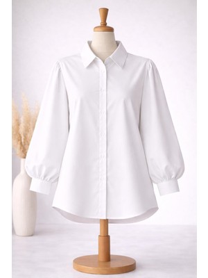 Nirva Butik Balon Kol Gömlek