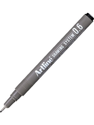 Kitabevimden Artline Çizim Kalemi 0.6 mm Siyah (12 Adet) EK236