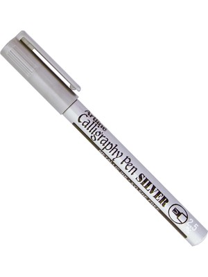 Kitabevimden Artline Kaligrafi Kalemi Kesik Uçlu 2.5 mm Gümüş EK993XF-*-12 Li