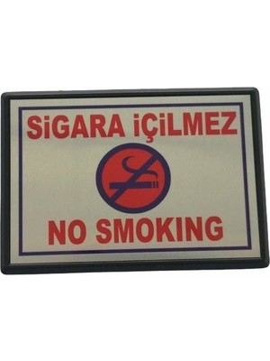 Cemax Yönlendirme Büyük Sigara Içilmez 13X8,5 cm