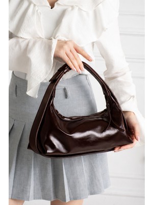 Valu Accessorize Kadın Parlak Deri Omuz ve El Çantası Aria