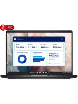 Erdo Ticaret Dell Nb Pro Premıum 14 Ultra7 268V 32GB 1 Tb SSD WIN11PRO PA14250 Dokunmatik (3 Yıl Yerinde Garanti)