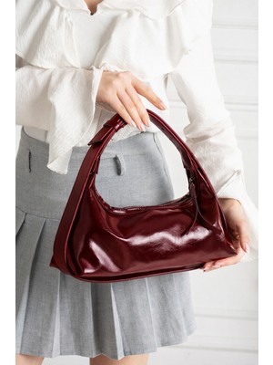 Valu Accessorize Kadın Parlak Deri Omuz ve El Çantası Aria