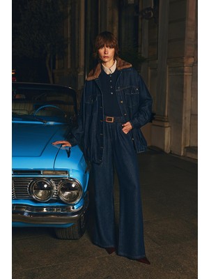 Senna 50034 Soul Denım Pantolon Koyu Mavi