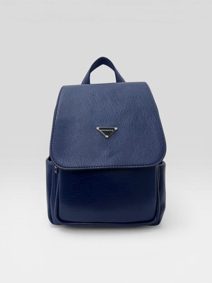 Sanmorris Kadın Yumuşak Dokulu, Kapaklı Suni Deri Sırt Çantası