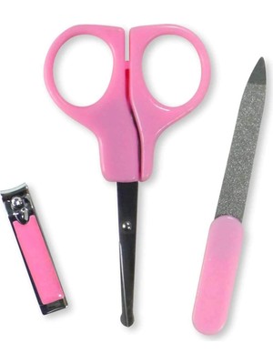 Shopwave Baby Bebek Tırnak Bakım Seti - Pembe