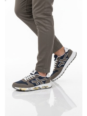 Mc Jamper Füme Lacivert Fileli Hafif Erkek Spor Ayakkabı 2444 M