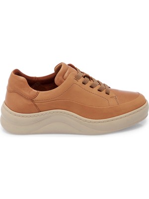 Tergan Taba Hakiki Deri Kadın Sneaker - K25I1AY67939-L8R