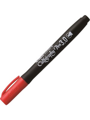 Kitabevimden Artline Supreme Calli Pen 3.0 Kalig Klm Uç:3,0 Kırmızı