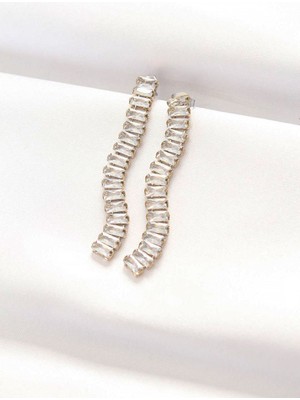 Aydogan's 316L Çelik Gold Renk Su Yolu Küpe - TJ-BKP8900