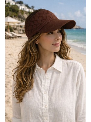 Aydın Şapkacınız Premium Kadın Vizör Tenisçi Şapka – Gün Boyu Rahatlık & Şıklık