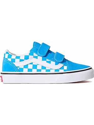Vans Old Skool V Çocuk Günlük Ayakkabı VN000CYDFNM1 Mavi