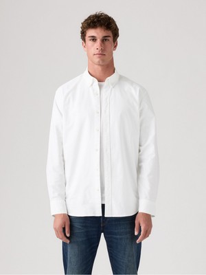 Levi's Authentıc Button Down Oxfor Erkek Beyaz Gömlek A7210-0000