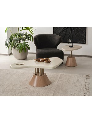 Heart Orta ve Yan Sehpa