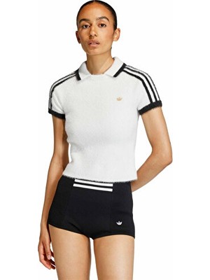 Adidas Knit Cali T Kadın Günlük Tişört KE1301 Beyaz