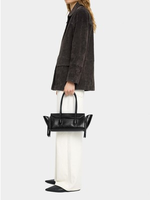 Parfois Kadın Kapaklı Deri Görünümlü Omuz Çantası