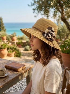 Şapkacımadam Kadın Hasır Şapka