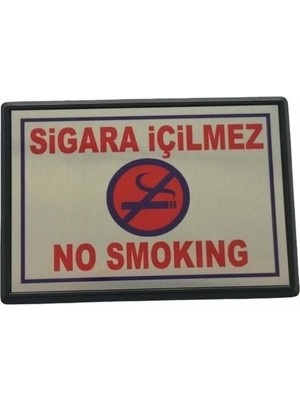 Cemax Yönlendirme Küçük Sigara Içilmez 10X7 cm