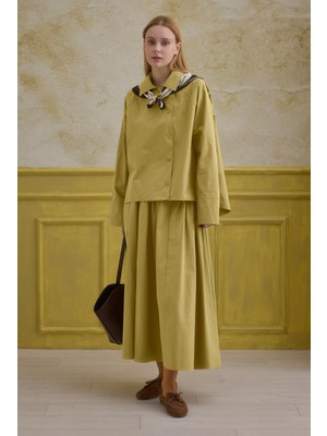 HE-QA %100 Pamuk Kruvaze Gömlek Bal Köpüğü